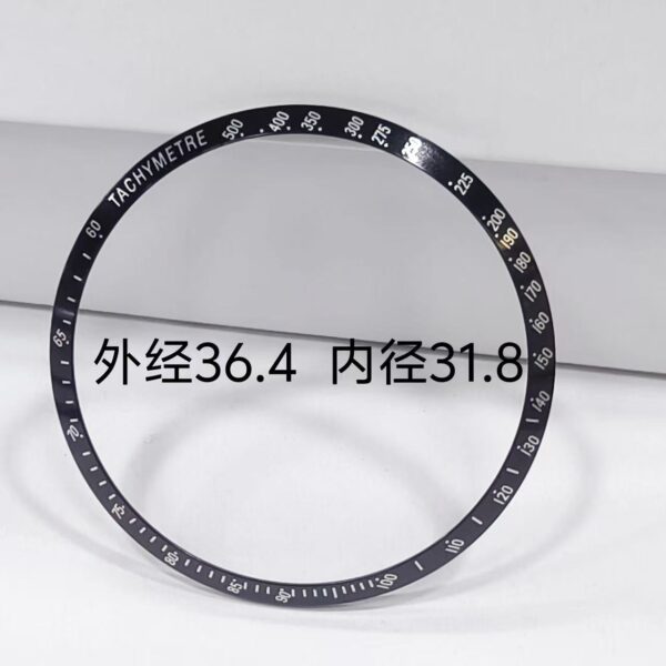 The bezel of Omega Speedmaster 310 series watches