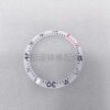 Glass bezel outer ring with cat head and snake motifs for Gucci Dive series