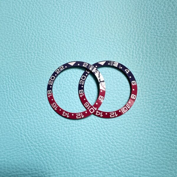 Rolex GMT-Master II Pepsi Bezel Insert with Red-Blue Color-Changing Gradations
