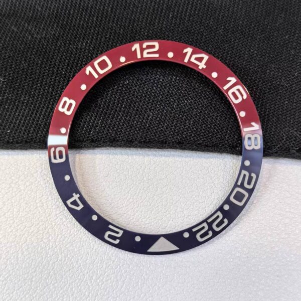 Rolex GMT-Master II Pepsi Bezel Insert with Red-Blue Color-Changing Gradations