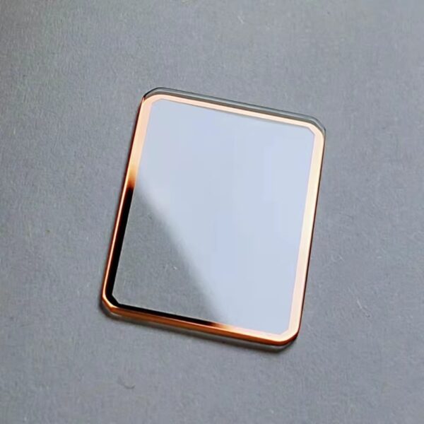 Square watch crystal, cover and glass lens for LOLA ROSE Little Green Watch