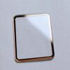 Square watch crystal, cover and glass lens for LOLA ROSE Little Green Watch