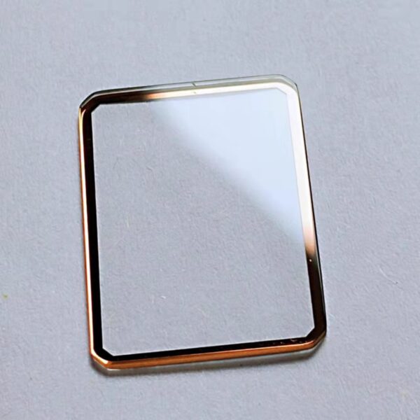 Square watch crystal, cover and glass lens for LOLA ROSE Little Green Watch