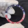 Rolex GMT-Master II Pepsi Bezel Insert with Red-Blue Color-Changing Gradations