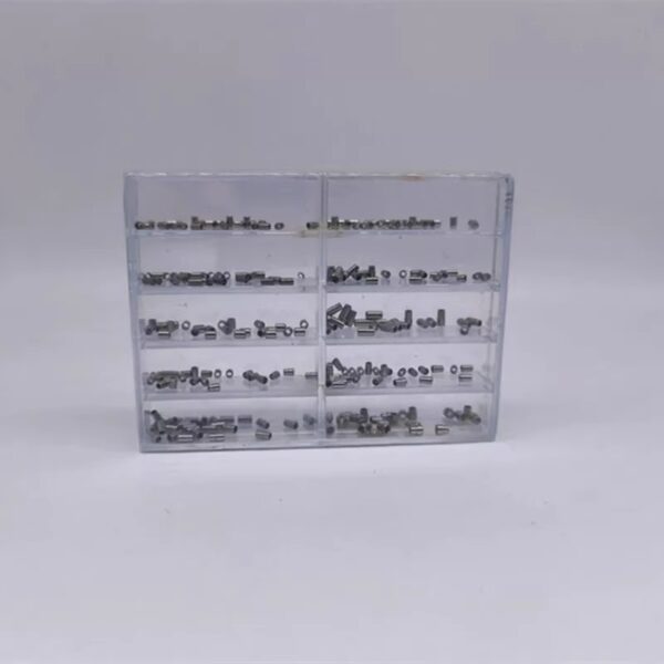 All-Steel Crown Tubes (Mixed Pack), Watch Crown Sleeves, Multi-Size Crown Stem Sleeves