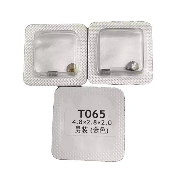 Tissot T065: Crowns, Crown Tubes & Time-Setting Buttons