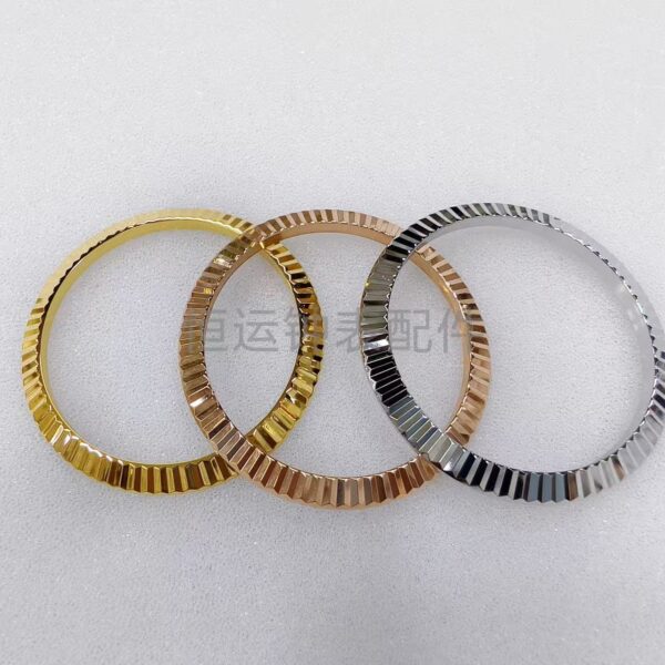 Rolex Datejust Outer Bezel Fluted Bezel, Vacuum Plating