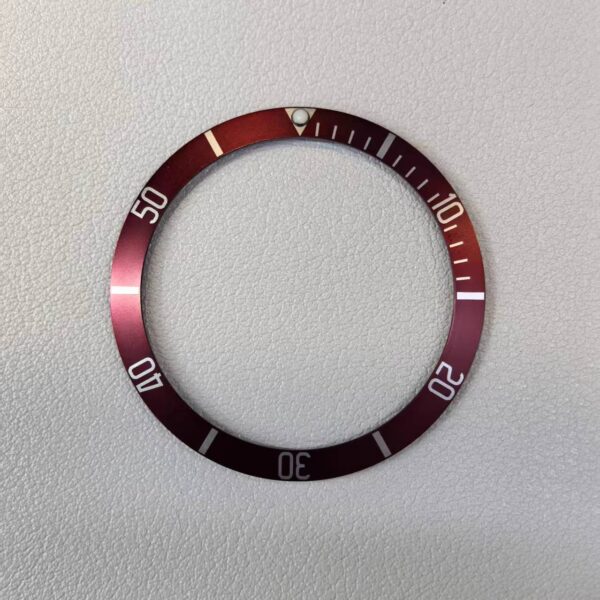 Aluminum bezel for Tudor Black Bay 'Little Red Flower