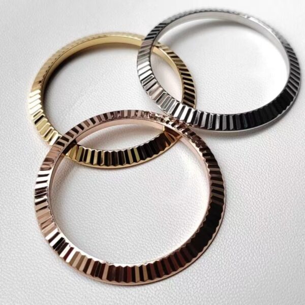 Rolex Datejust Outer Bezel Fluted Bezel, Vacuum Plating