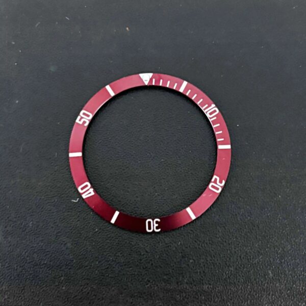 Aluminum bezel for Tudor Black Bay 'Little Red Flower