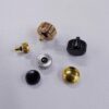 Stainless Steel Universal Crowns and Time-Setting Buttons (No Brand Mark)