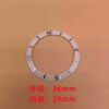 Ceramic bezel insert compatible with Chanel J12 watches