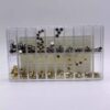 High-Quality Watch Crowns with Waterproof Gaskets, Multi-Model Precision Waterproof Sealing Gasket Crowns & Gold and White Crowns
