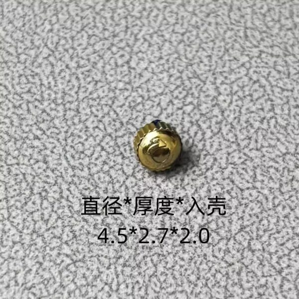 Omega Crowns, Crown Tubes & Crowns for Time Setting (for Seamaster, Constellation, De Ville, Double Eagle Collections)