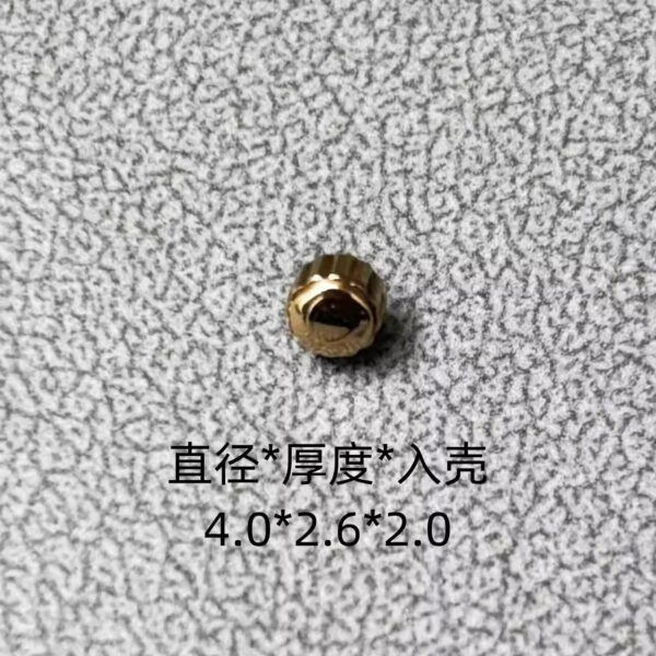 Omega Crowns, Crown Tubes & Crowns for Time Setting (for Seamaster, Constellation, De Ville, Double Eagle Collections)