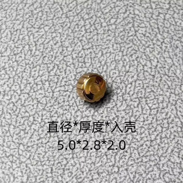 Omega Crowns, Crown Tubes & Crowns for Time Setting (for Seamaster, Constellation, De Ville, Double Eagle Collections)