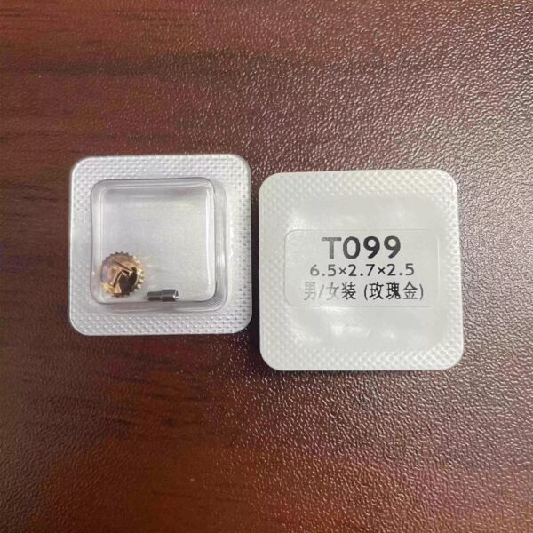 For Tissot Chemin des Tourelles Series: Crowns & Crown Tubes