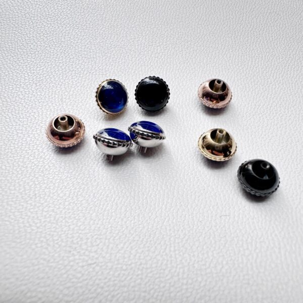 6-- Cartier Ballon Bleu Series: Crowns, Crown Tubes & Time-Setting Buttons