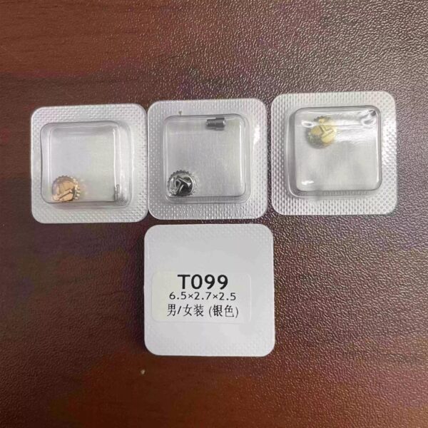 For Tissot Chemin des Tourelles Series: Crowns & Crown Tubes