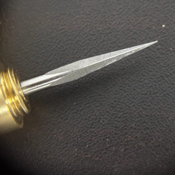 Crown Tube Removal Tool for Watches, Pointed-Tip Square Pyramid, Four-Sided Pyramid for Crown Tube Removal
