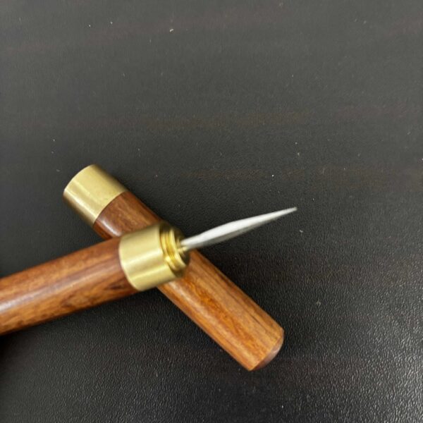 Crown Tube Removal Tool for Watches, Pointed-Tip Square Pyramid, Four-Sided Pyramid for Crown Tube Removal