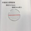 Sapphire Crystal for Rolex Submariner, Deepsea and Cosmograph Daytona Watches