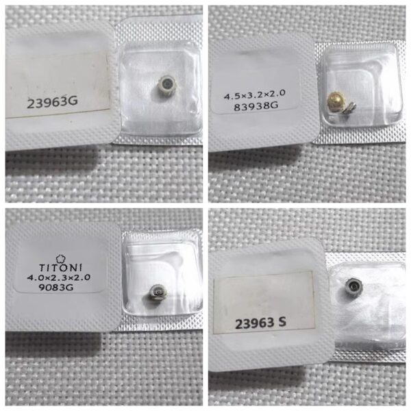 8-=-= Tissot & Titoni: Crowns, Crown Tubes & Time-Setting Buttons