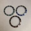 Rolex bezel, graduated ring for GMT-Master, Cerachrom Pepsi bezel insert,