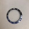Rolex bezel, graduated ring for GMT-Master, Cerachrom Pepsi bezel insert,