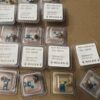 9- Brand New European Version, Rolex & Tudor Electroplated K Gold Crowns & Crown Tubes126233