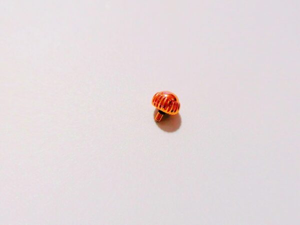 Stainless Steel Pumpkin-Shaped & Mushroom-Shaped Crowns with Crown Tubes – Universal Fit for Watches, Waterproof Time-Setting