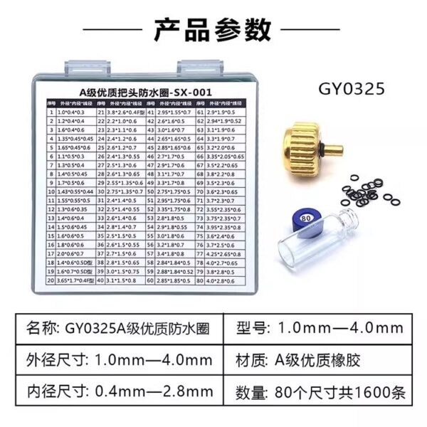 High-Precision Waterproof Gaskets (High-Quality Elastic Rubber Rings)