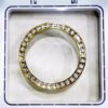 Compatible with Rainbow Daytona Steel Bezel, Rolex Daytona Panda Dial Diamond Rose Gold Steel Bezel Flat Steel Plate