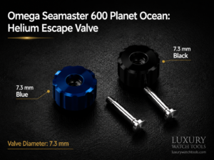 Omega Seamaster Helium Valve Crown