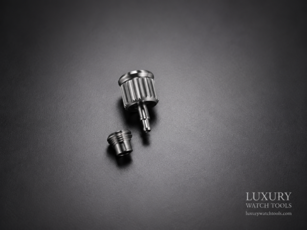 Longines Conquest Screw-Type Crown