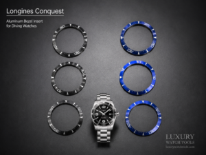 Longines Conquest Alum Bezel Insert