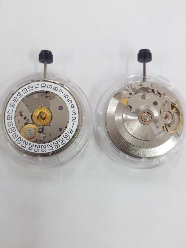 Swiss Original Imported ETA 2824 Mechanical Movement (Fine Polished, White & Gold)