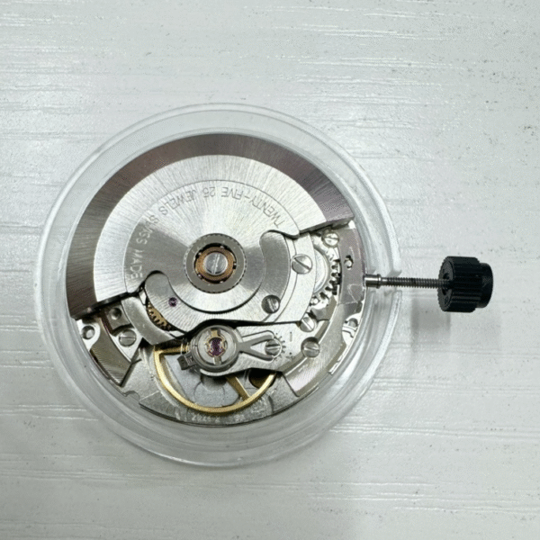 Swiss Original Imported ETA 2824 Mechanical Movement (Fine Polished, White & Gold)