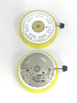 Swiss ETA 2834 Mechanical Movement (White & Gold)