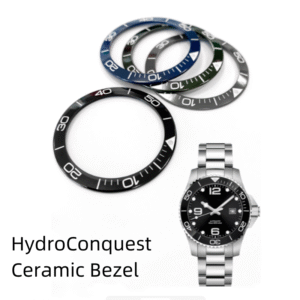 Longines Conquest ceramic bezel for diving models.