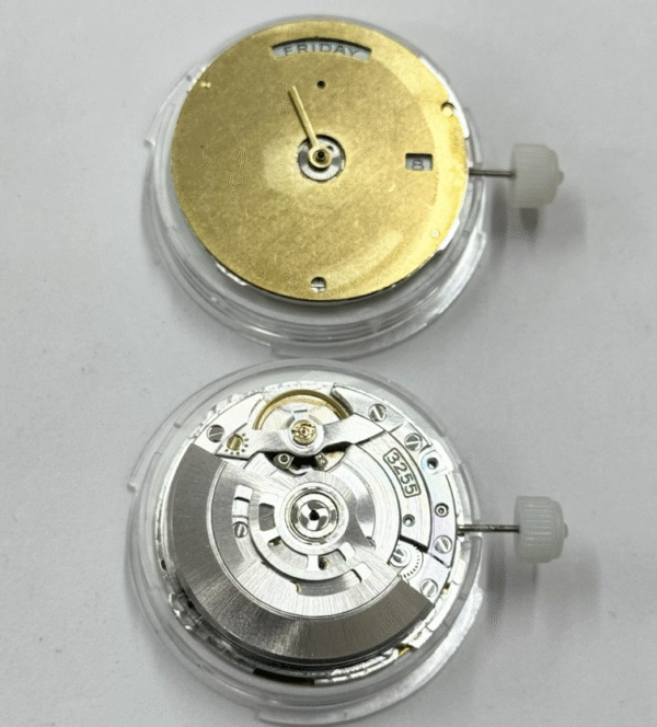 Watch Accessories, Shanghai 3255 Movement, Domestic Mechanical Movement, Double Calendar with Week at 12 O'clock
