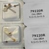 Watch Accessories: Compatible with Tudor Black Bay Red Prince Watch Hands, ETA 2824 Movement Watch Hands, 7922OB Hands