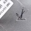 Watch accessories. Watch hands suitable for Omega Seamaster 231, for Executive Edition with 2892 movement, silver-colored, applicable to 2824 - 2836 - 2846 calibers.