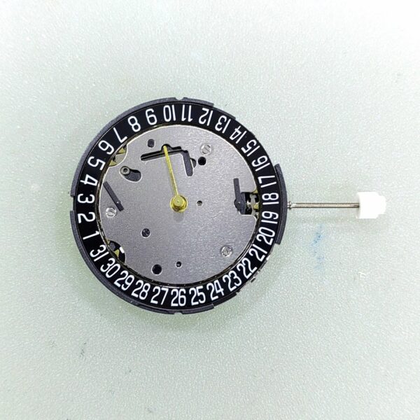 Watch Accessories: Swiss Imported ISA8371 Movement; 8371B Black Calendar, 6 o'clock Position, 39-second Five-hand Circuit Board