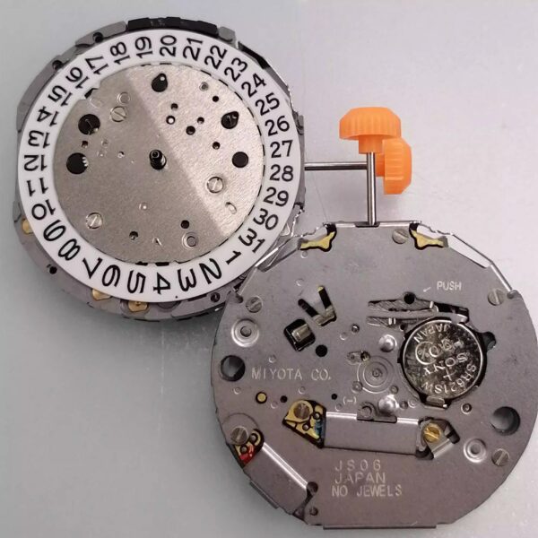 Watch Accessories: Brand New Original Japanese Miyota JS06 Quartz Watch Movement