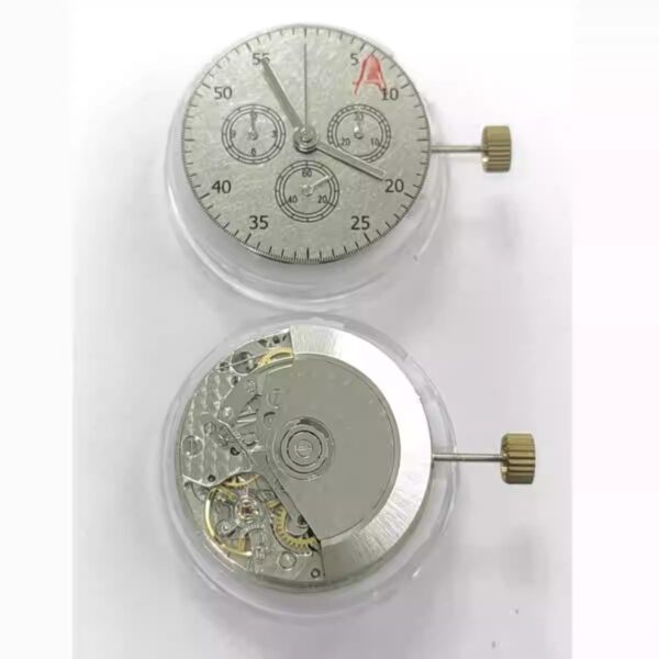 Watch Accessories, Domestic Dandong 7750 Mechanical Movement Single Calendar with Small Seconds at 3, 6 and 9 O'clock