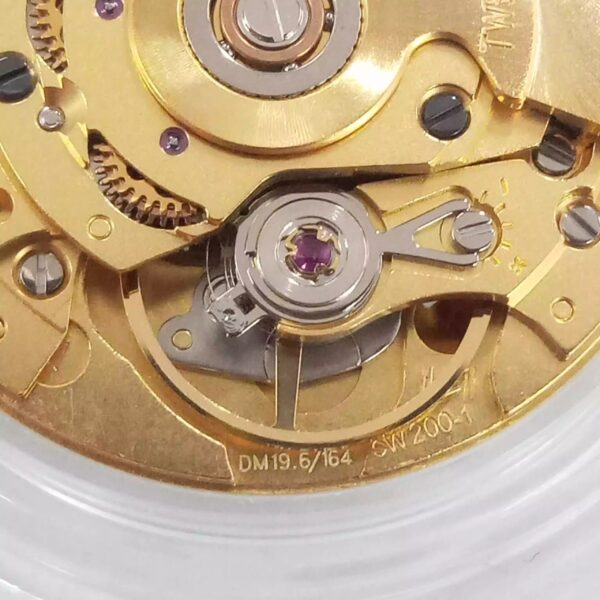Watch Accessories, Swiss Imported ETA Mechanical SW200-1 Movement, SW220-1 Movement with Double Calendar (Gold & White Movements)