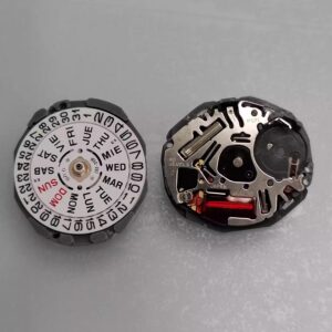 Watch Movement Accessories: Brand New Quartz Movement, VJ23 Movement, Dual Calendar Movement, VJ23B Movement, Three-Hand