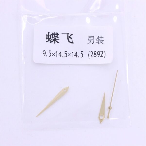 00= Watch accessories. Three-hand set (hour, minute, second hands) suitable for Omega De Ville series mechanical watches with 2892 movement, for men's models.
