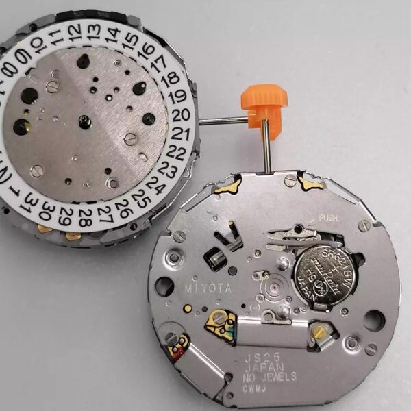 Watch Accessories: Brand New Original Japanese Miyota JS25 Quartz Watch Movement